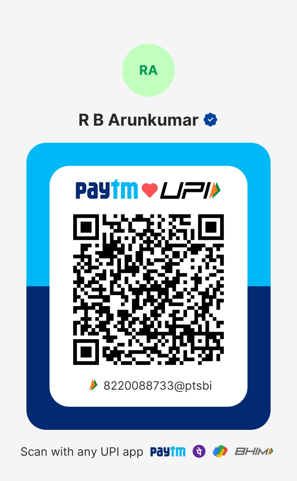 Paytm QR Code
